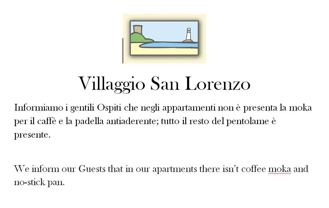 Villaggio San Lorenzo Vieste Eksteriør billede